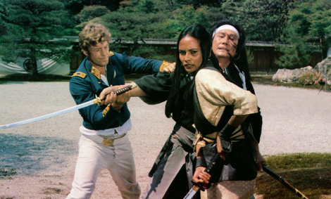 Movies like The Bushido Blade were more interested in thrills than historical accuracy.